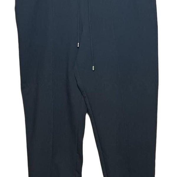 Nine West Drawstring Jogger Pants Size XL Black