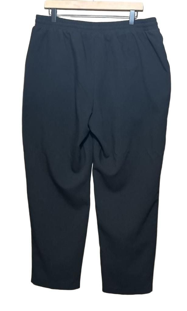 Nine West Drawstring Jogger Pants Size XL Black 3