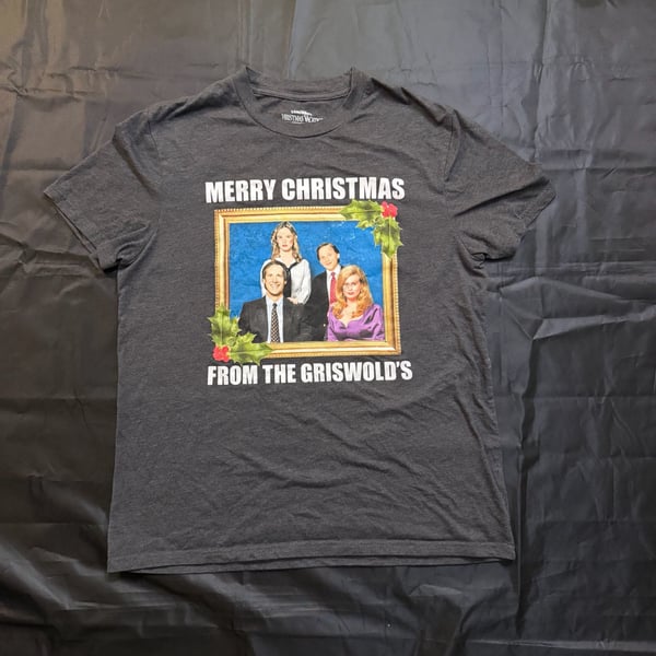National Lampoon’s Christmas Vacation Griswold Graphic Tee Large