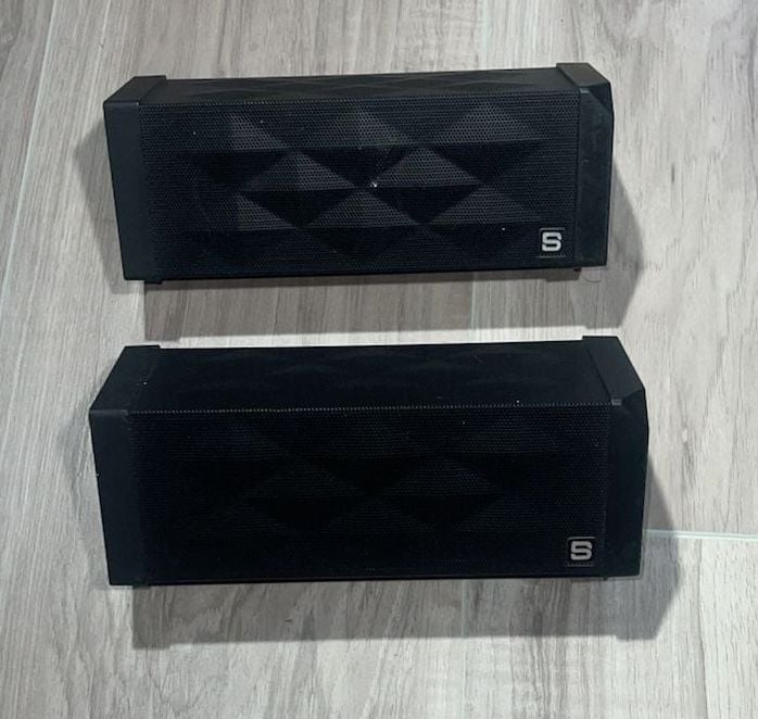 2 Soundbot Sb571 Pro Bluetooth Satellite Speakers 2 1
