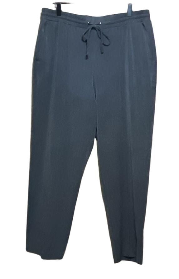 Nine West Jogger Size XL Gray Drawstring Pants 2
