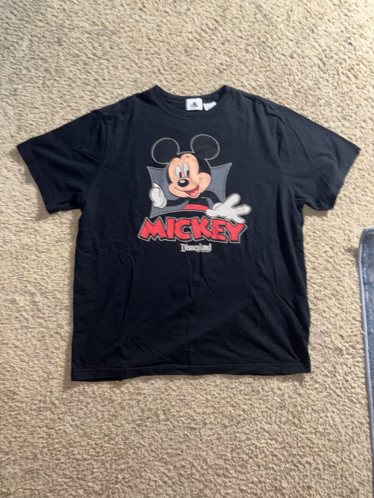 Disney Disneyland Mickey Mouse T-Shirt Black 1