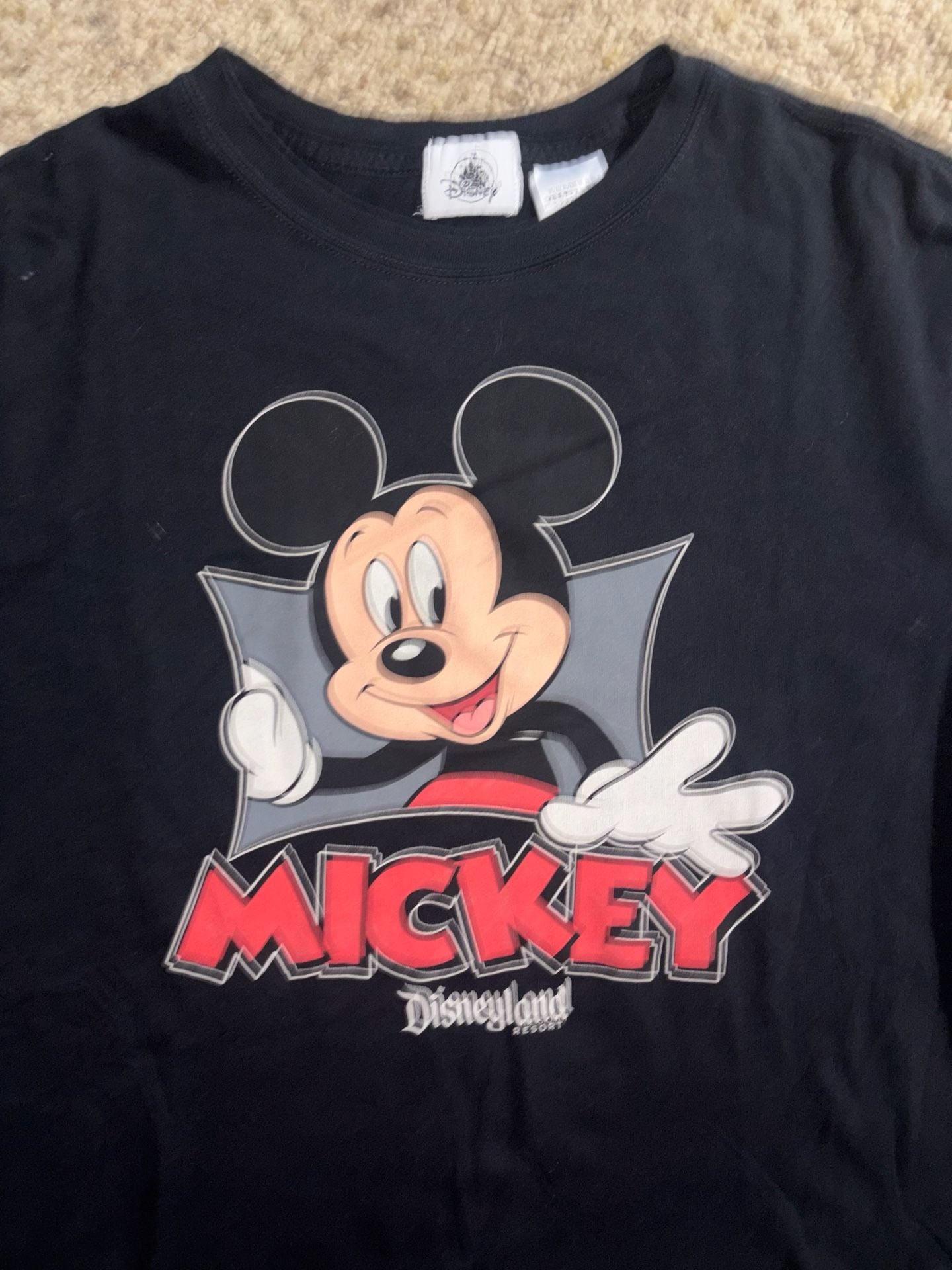Disney Disneyland Mickey Mouse T-Shirt Black 2