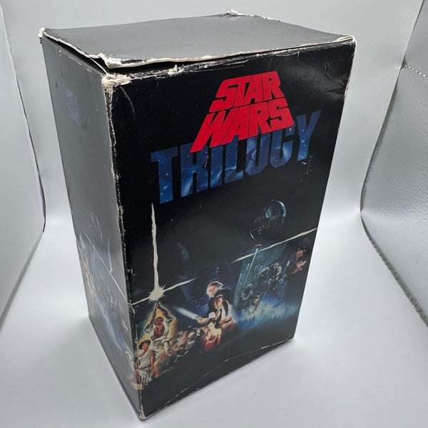 Star Wars Trilogy VHS Box Set 1992 Fox Video Original Trilogy Untested