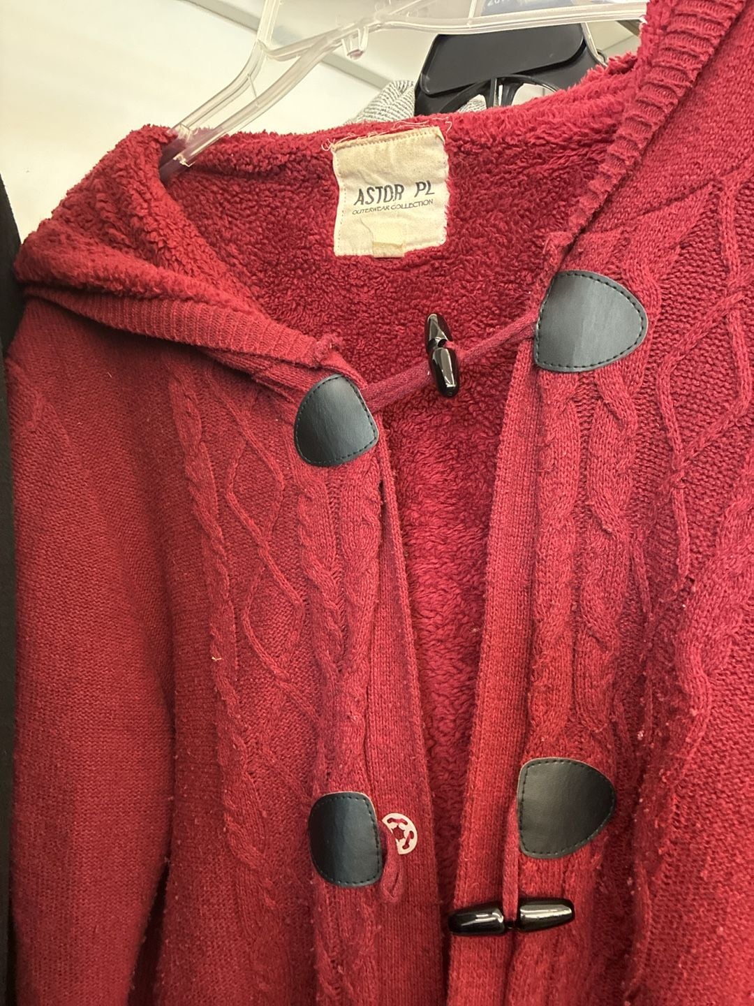 Hooded Cardigan Kala Acana Brick – , 1