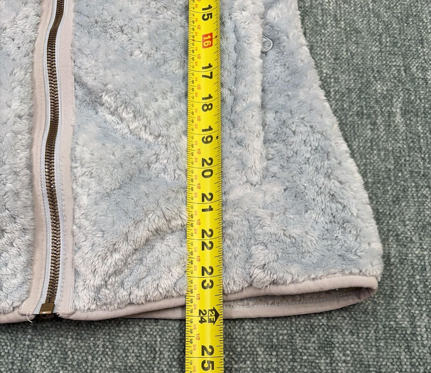Columbia Fire Side II Sherpa Full Zip Jacket Size XS Light Blue 8