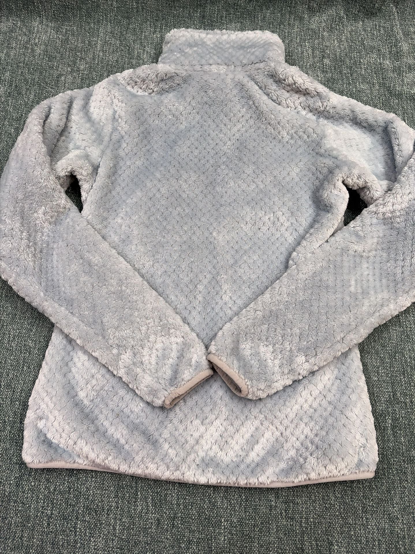 Columbia Fire Side II Sherpa Full Zip Jacket Size XS Light Blue 10