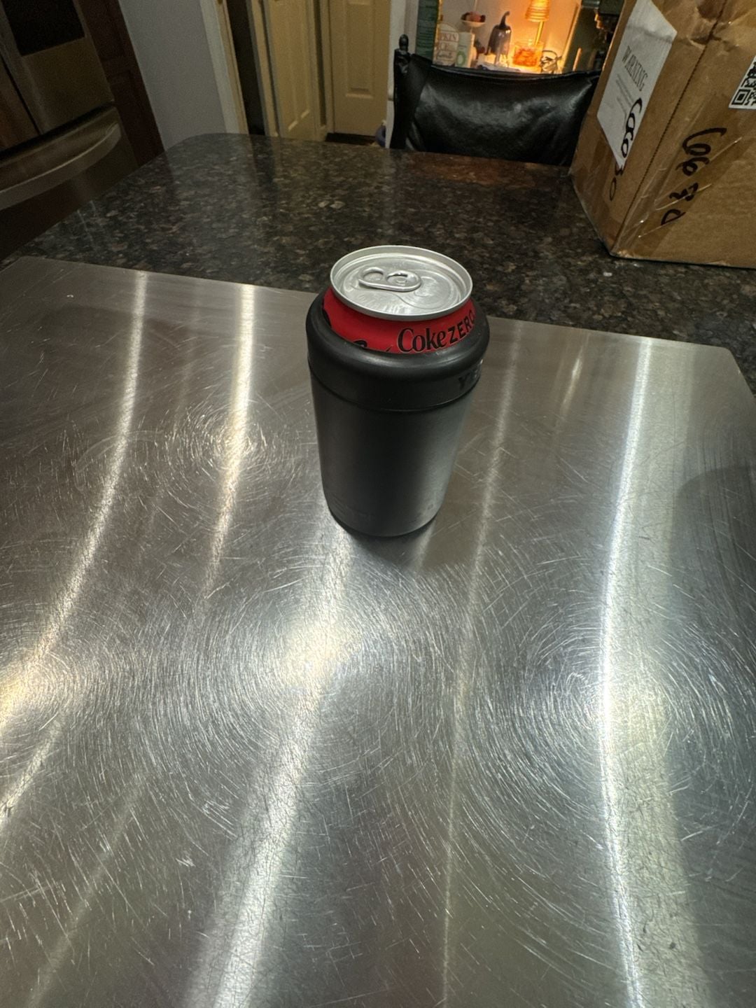 YETI Rambler 12 oz Colster Can Cooler Black 5