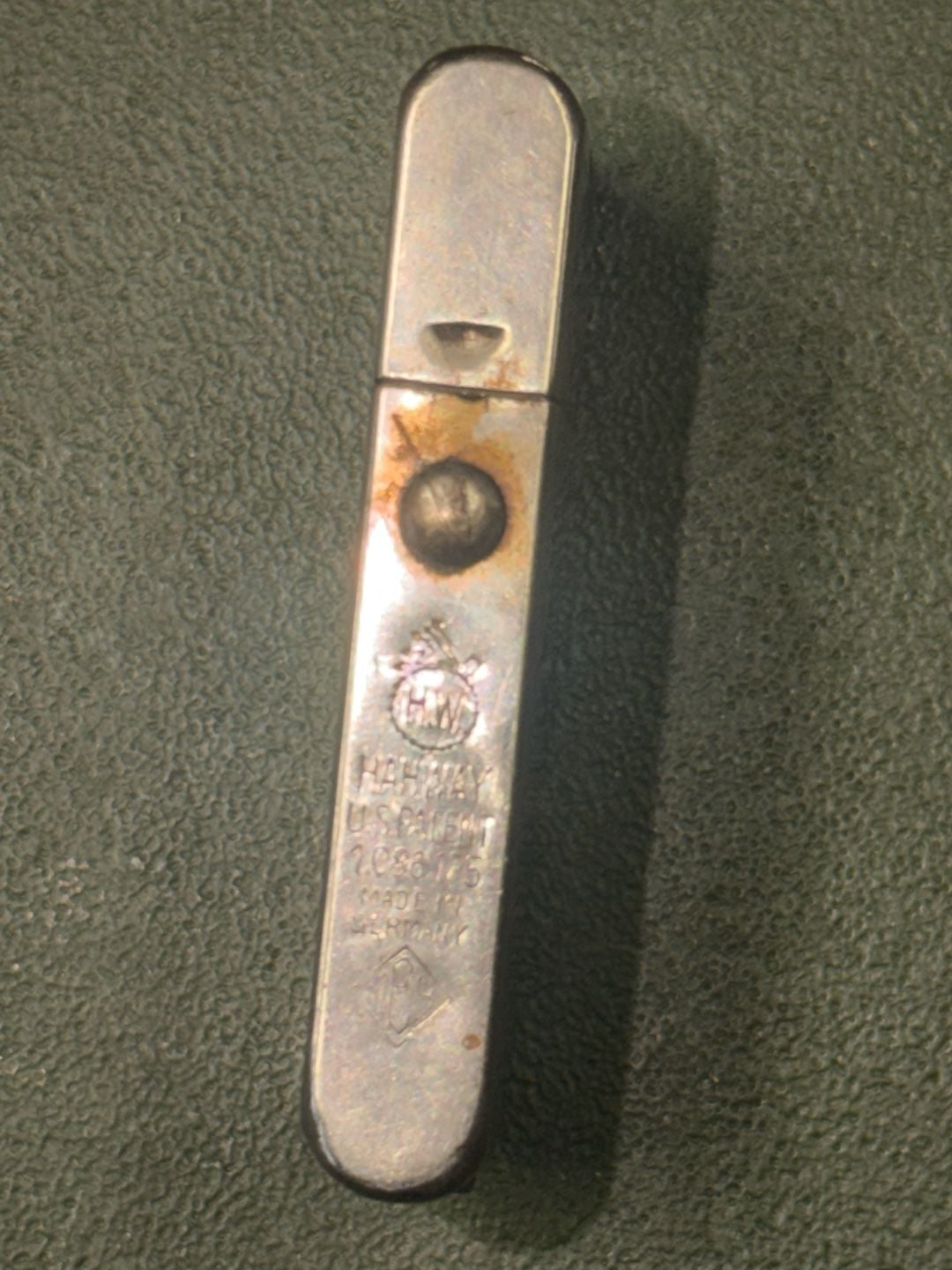 Hahway Vintage Pocket Lighter Made in Germany US Patent 2036175 5