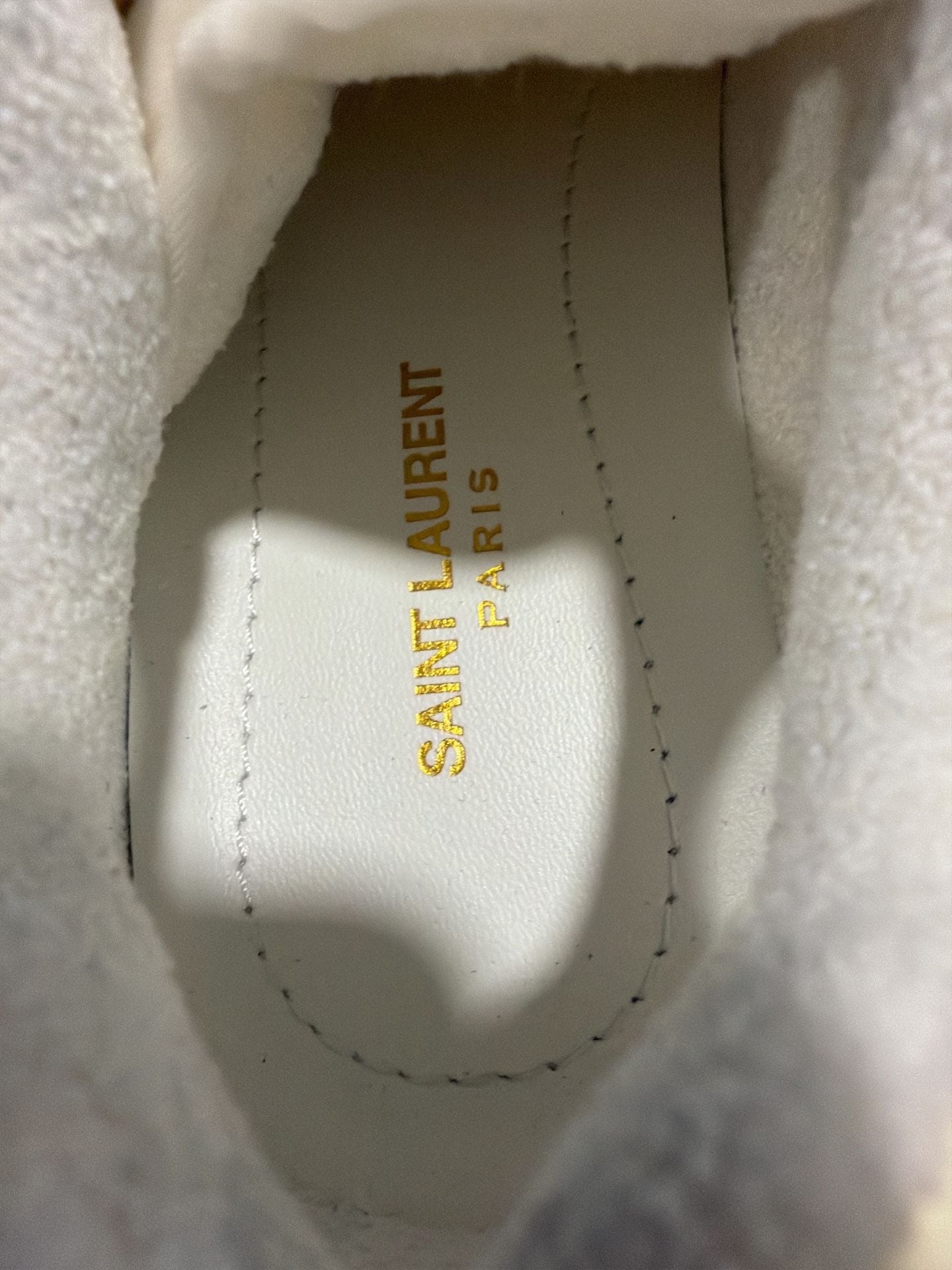 Saint Laurent Bump Sneakers In Nylon Suede And Leather sz 5 NIB 7