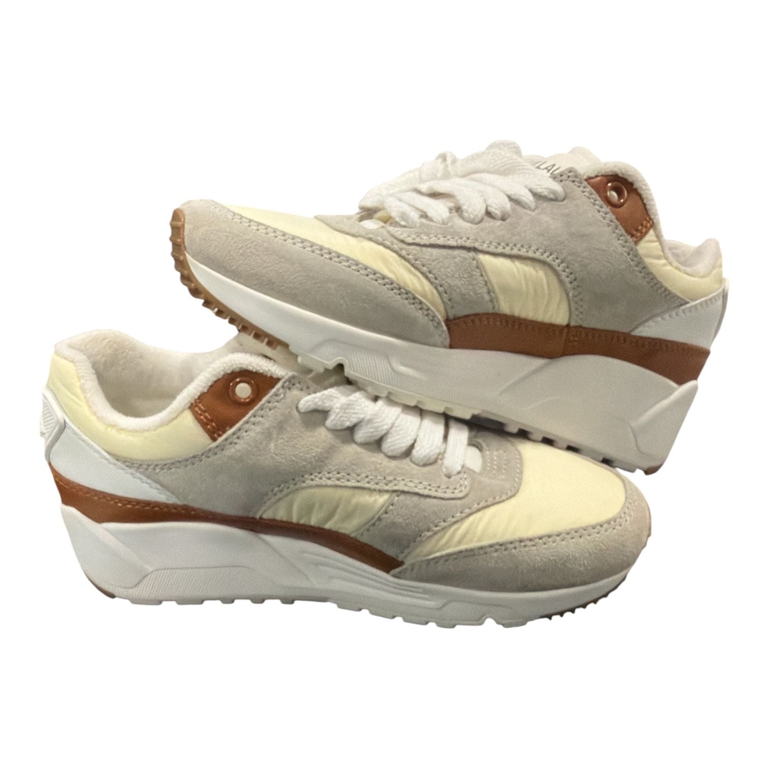 Saint Laurent Bump Sneakers In Nylon Suede And Leather sz 5 NIB 9
