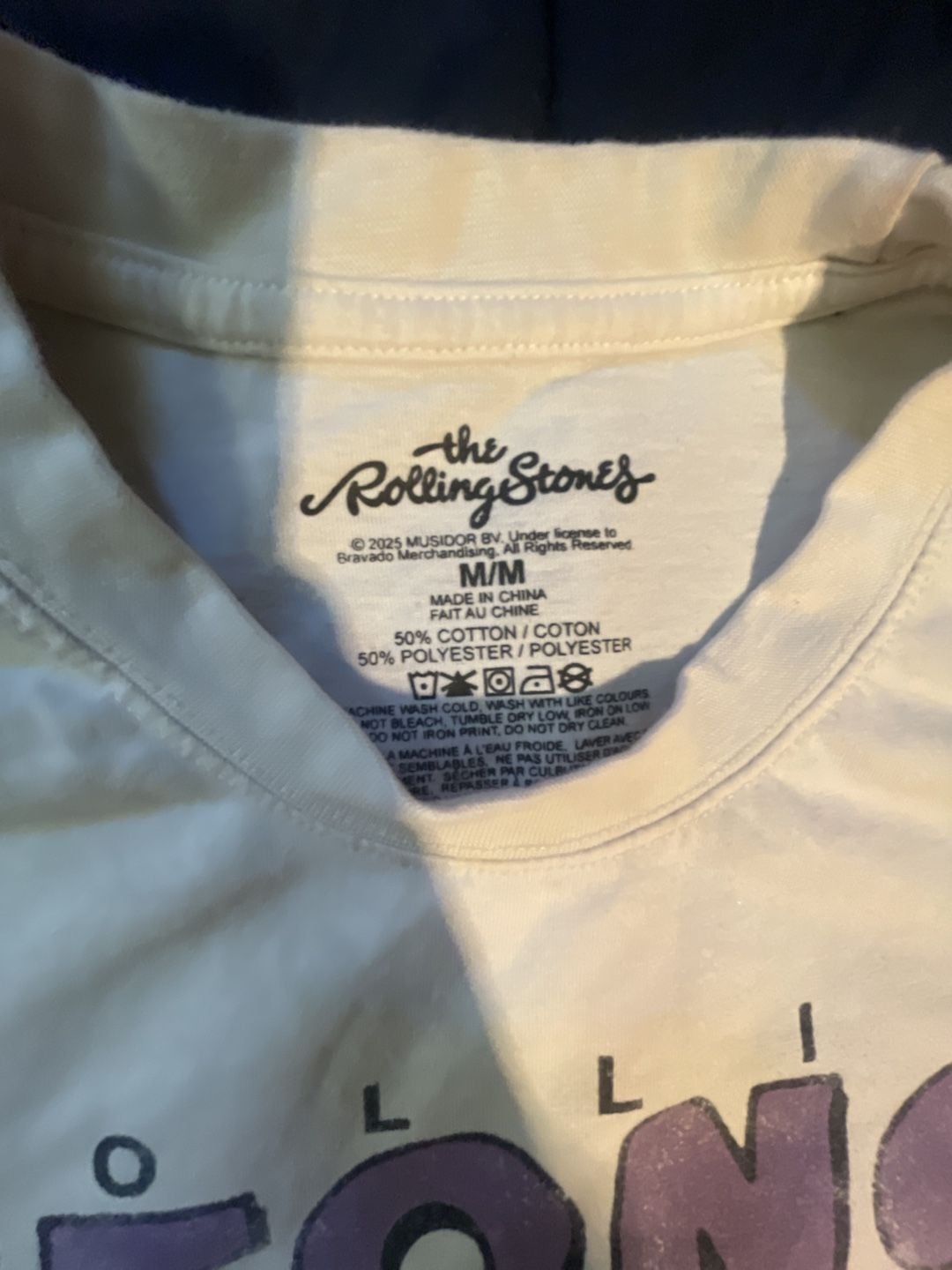The Rolling Stones American Tour '81 T-Shirt Size M White 3