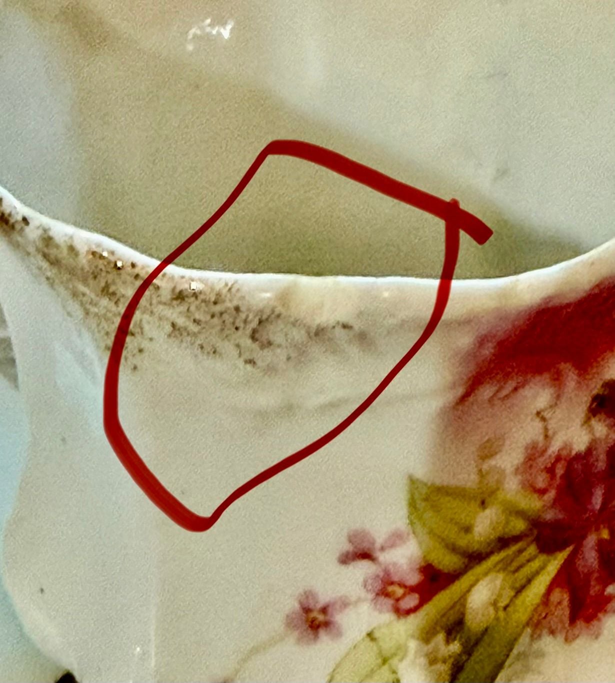 Vintage Floral Teacup And Saucer Set 5