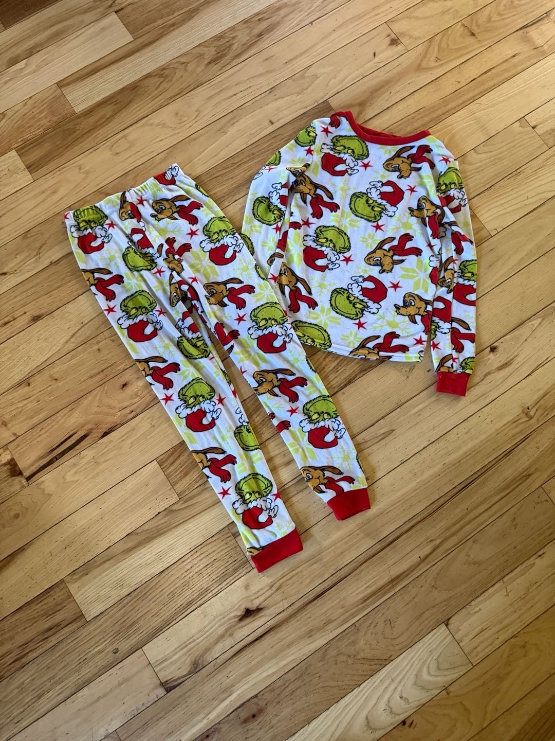 Dr. Seuss The Grinch Pajama Set Size 8 Christmas Holiday 1