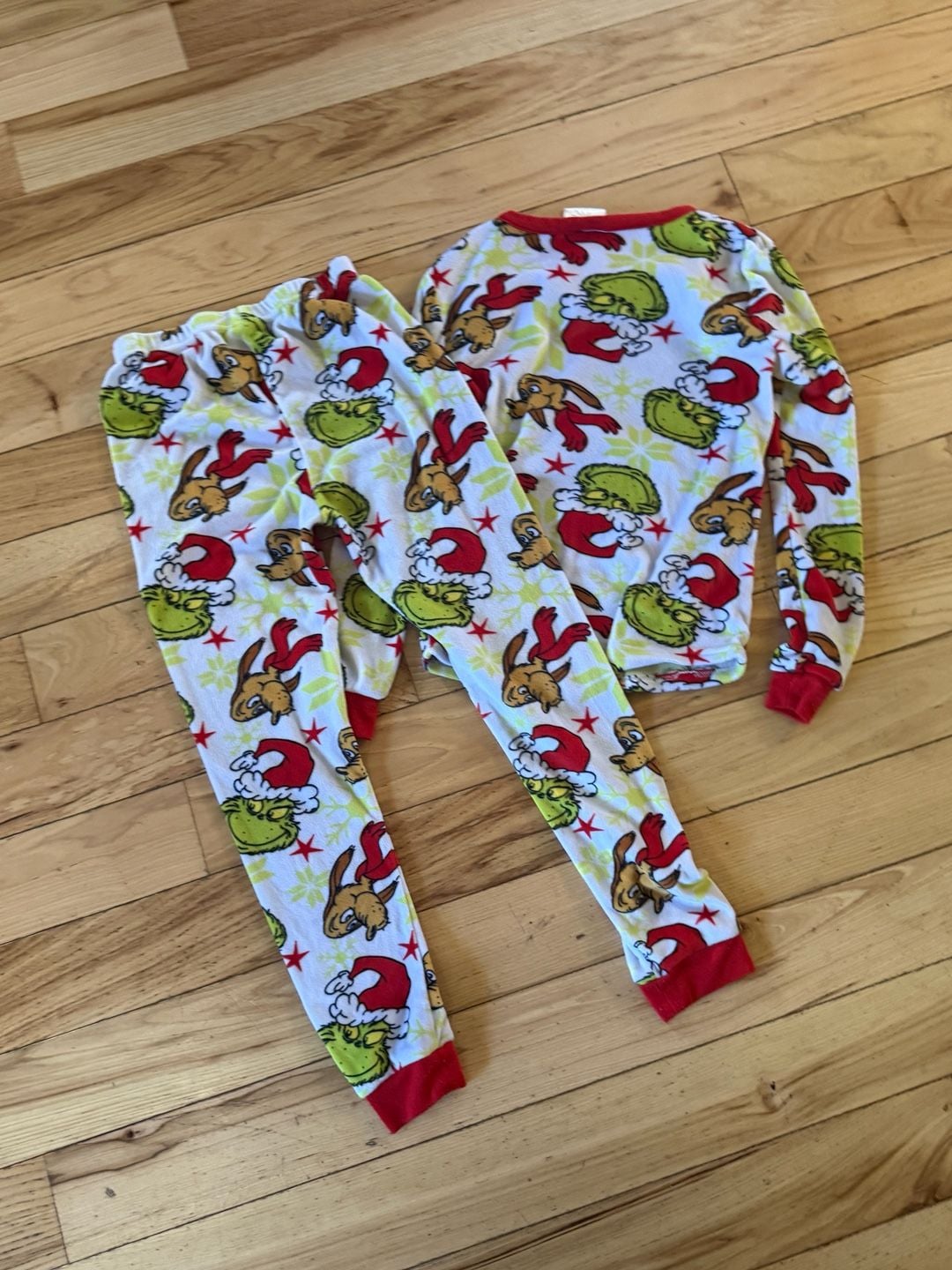 Dr. Seuss The Grinch Pajama Set Size 8 Christmas Holiday 2