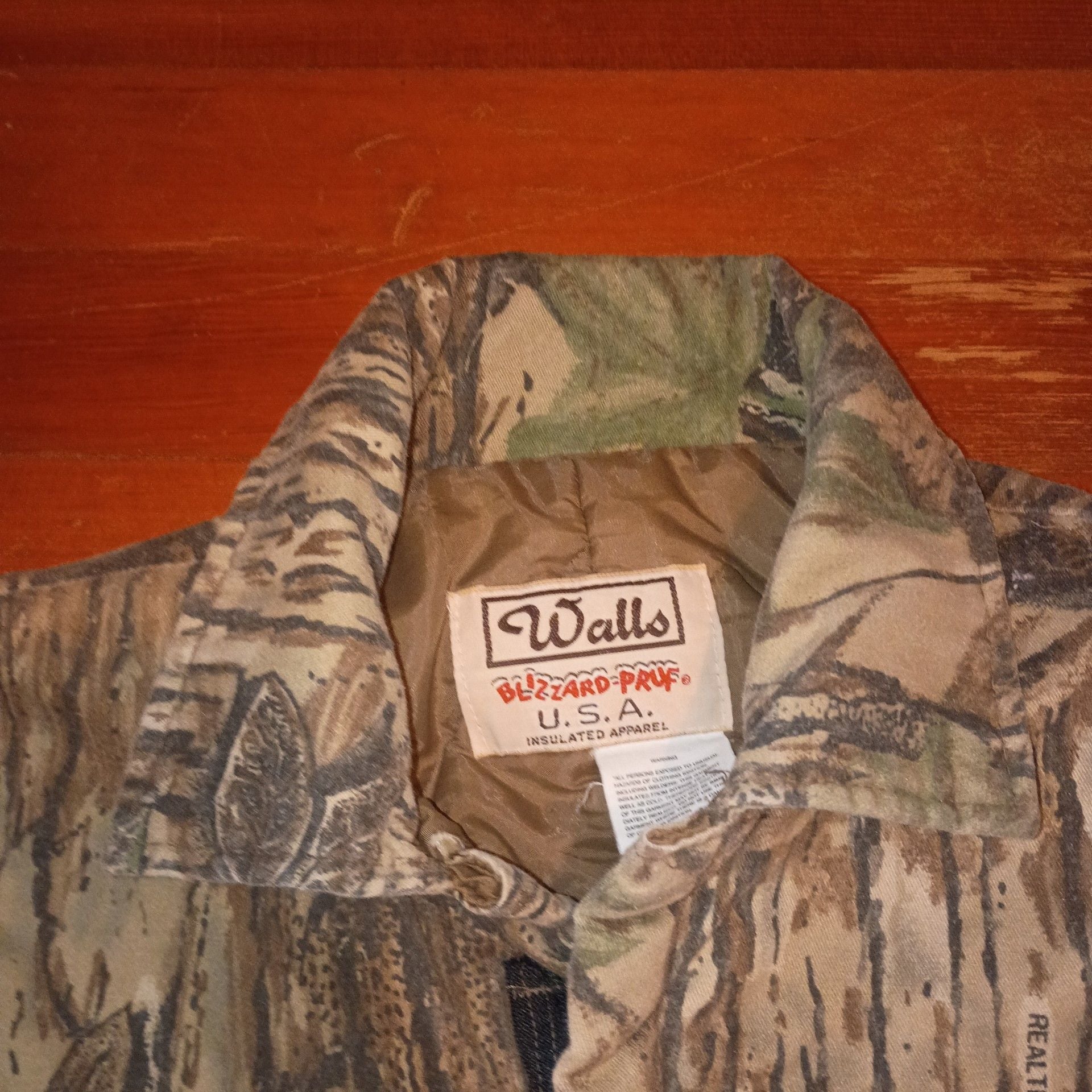Walls Realtree Camo Insulated Coveralls 8