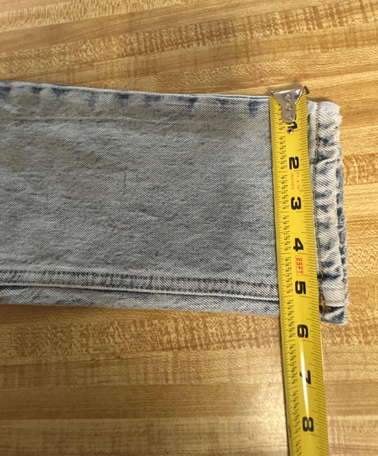 We The Free Jeans Size 26 Acid Wash Denim (319)
9