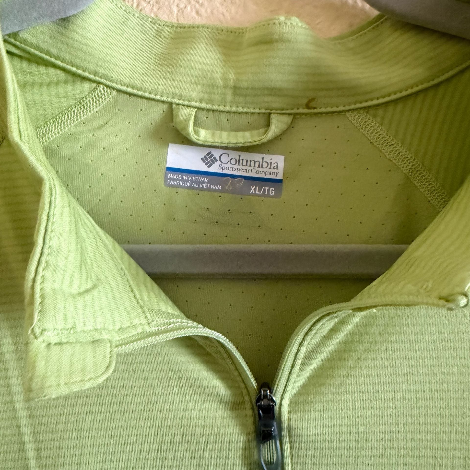 Columbia Men's Endless Trail Half Zip Mesh Long Sleeve 4