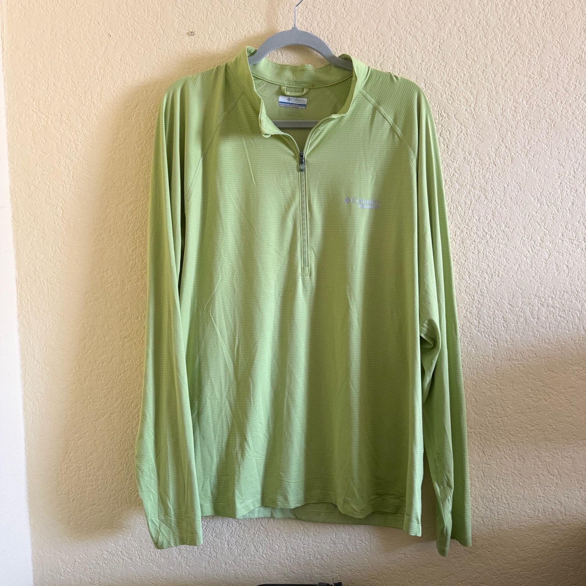 Columbia Men's Endless Trail Half Zip Mesh Long Sleeve 2