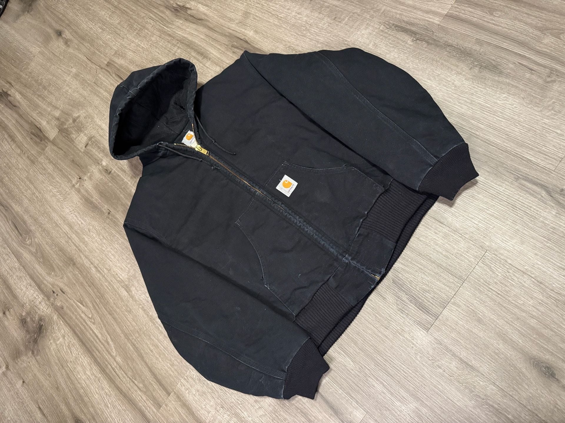 Vintage 2002 Carhartt JO4 Active Jacket Faded Black XL
2