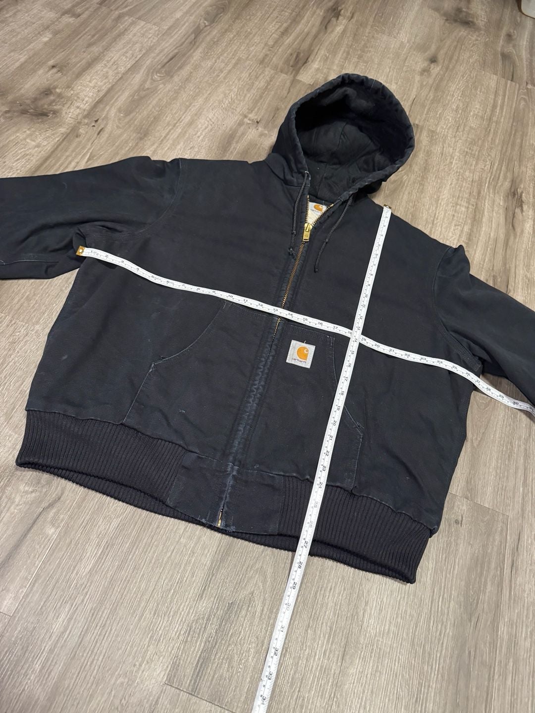 Vintage 2002 Carhartt JO4 Active Jacket Faded Black XL
8