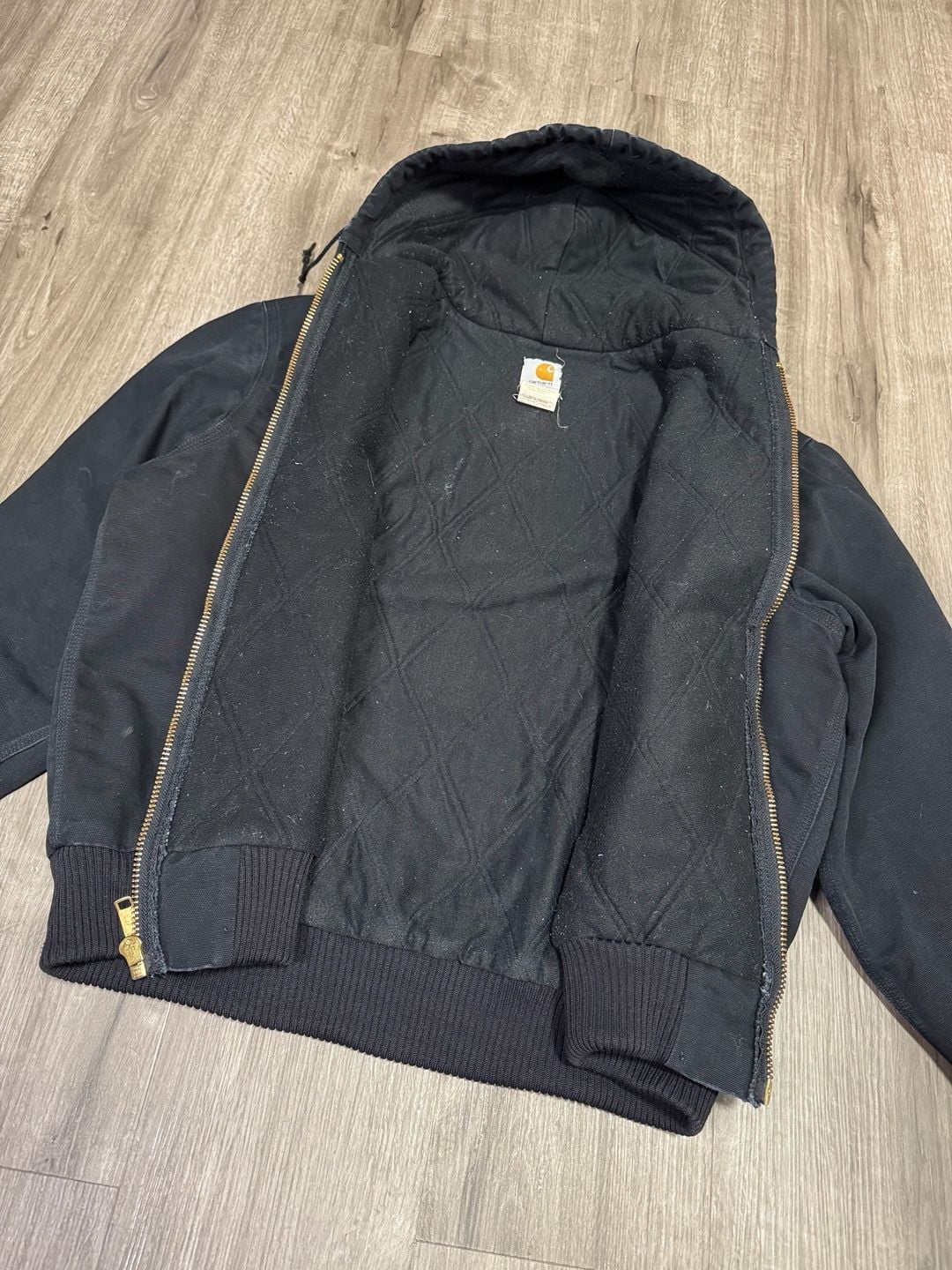 Vintage 2002 Carhartt JO4 Active Jacket Faded Black XL
9