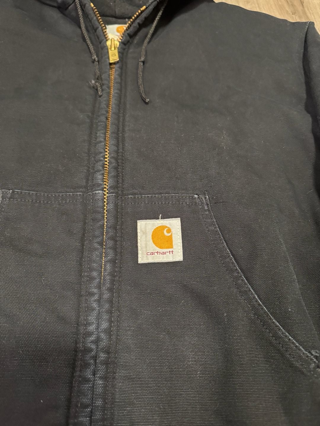 Vintage 2002 Carhartt JO4 Active Jacket Faded Black XL
11
