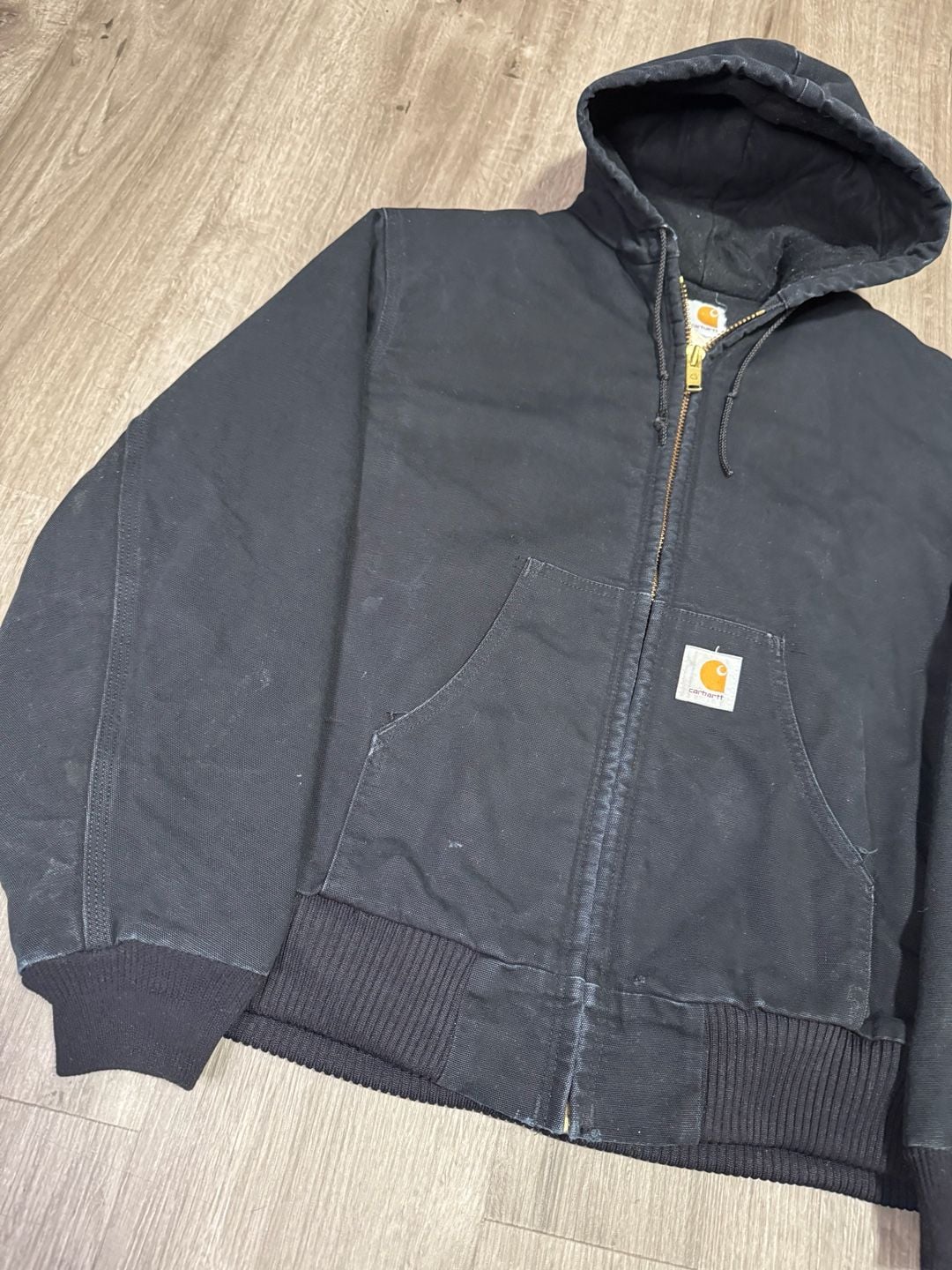 Vintage 2002 Carhartt JO4 Active Jacket Faded Black XL
12
