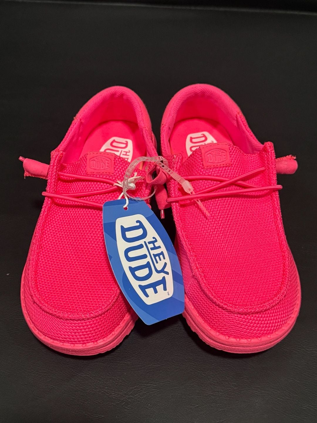 Hey Dude Wendy Funk Mono Size W5 Electric Pink Slip-On Casual Shoes 4