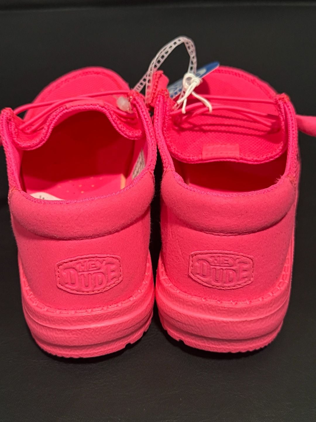Hey Dude Wendy Funk Mono Size W5 Electric Pink Slip-On Casual Shoes 6