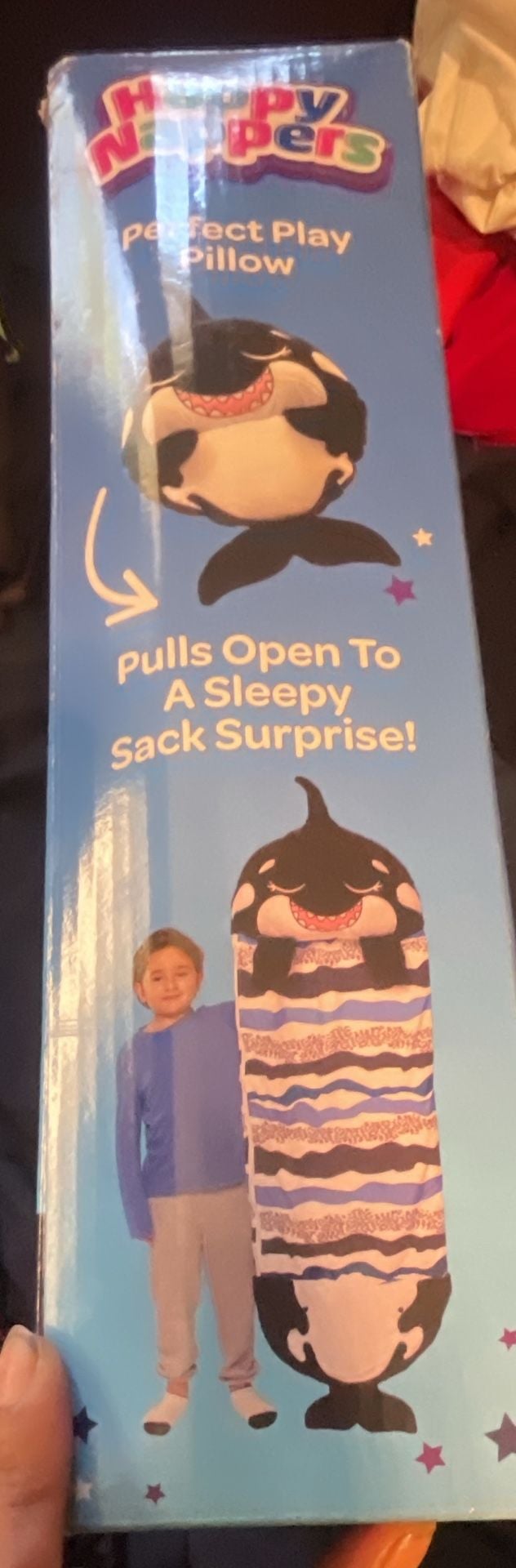 Happy Nappers Ozzy the Shark Pillow & Sleepy Sack Size 20" x 54" 3