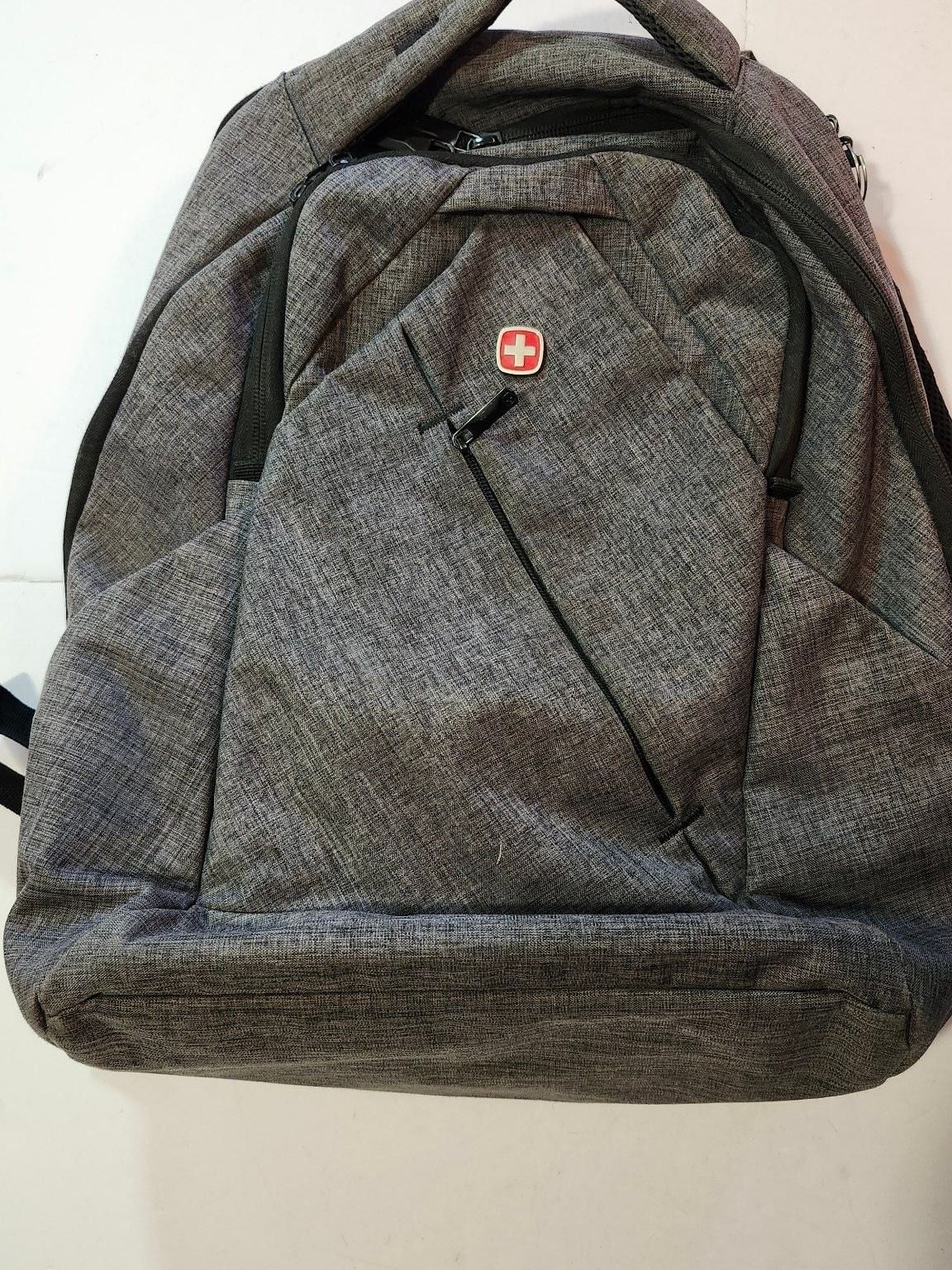 SwissGear Laptop Backpack Charcoal Heather 2