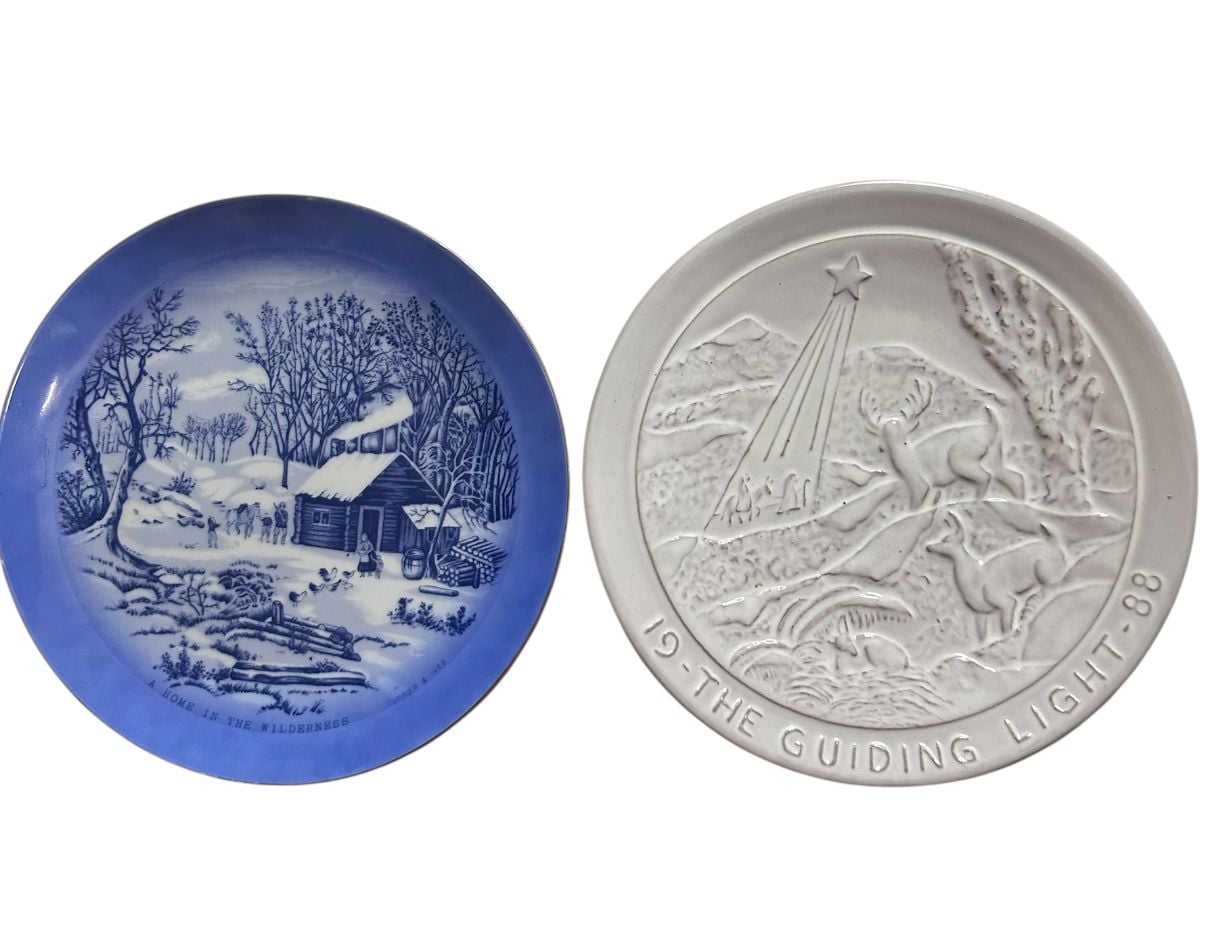 Frankoma 1988 The Guiding Light Christmas Collector Plate 1