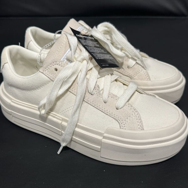 Converse Chuck Taylor All Star Cruise Egret White Sneakers 8.5