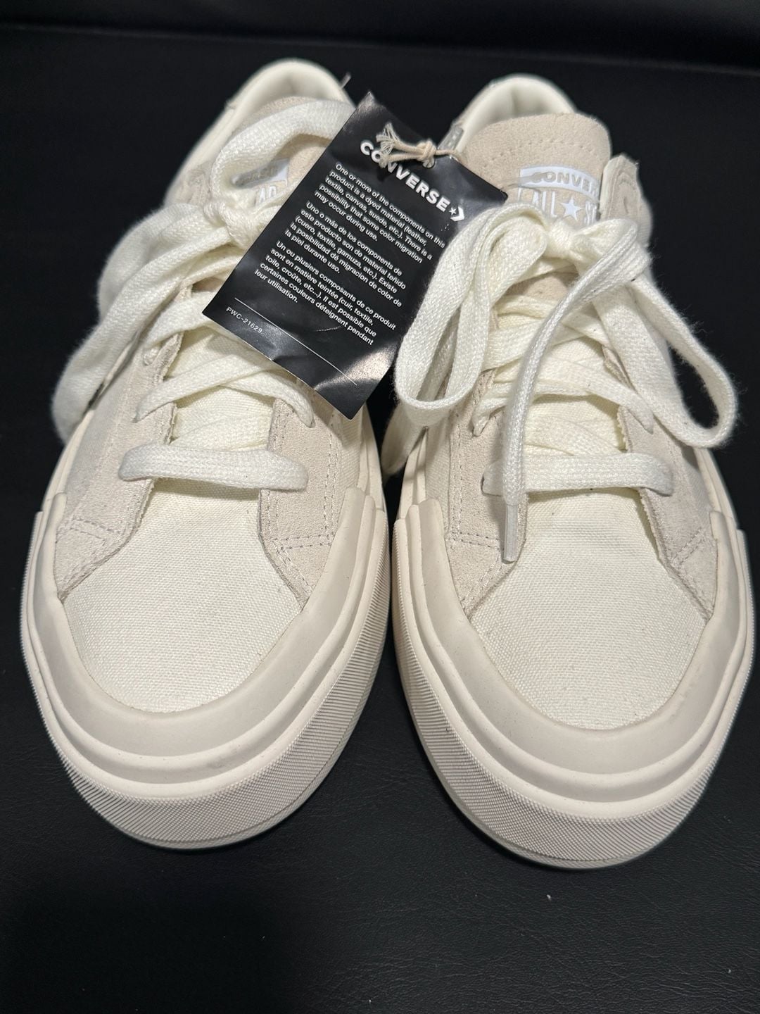 Converse Chuck Taylor All Star Cruise Egret White Sneakers 8.5 3