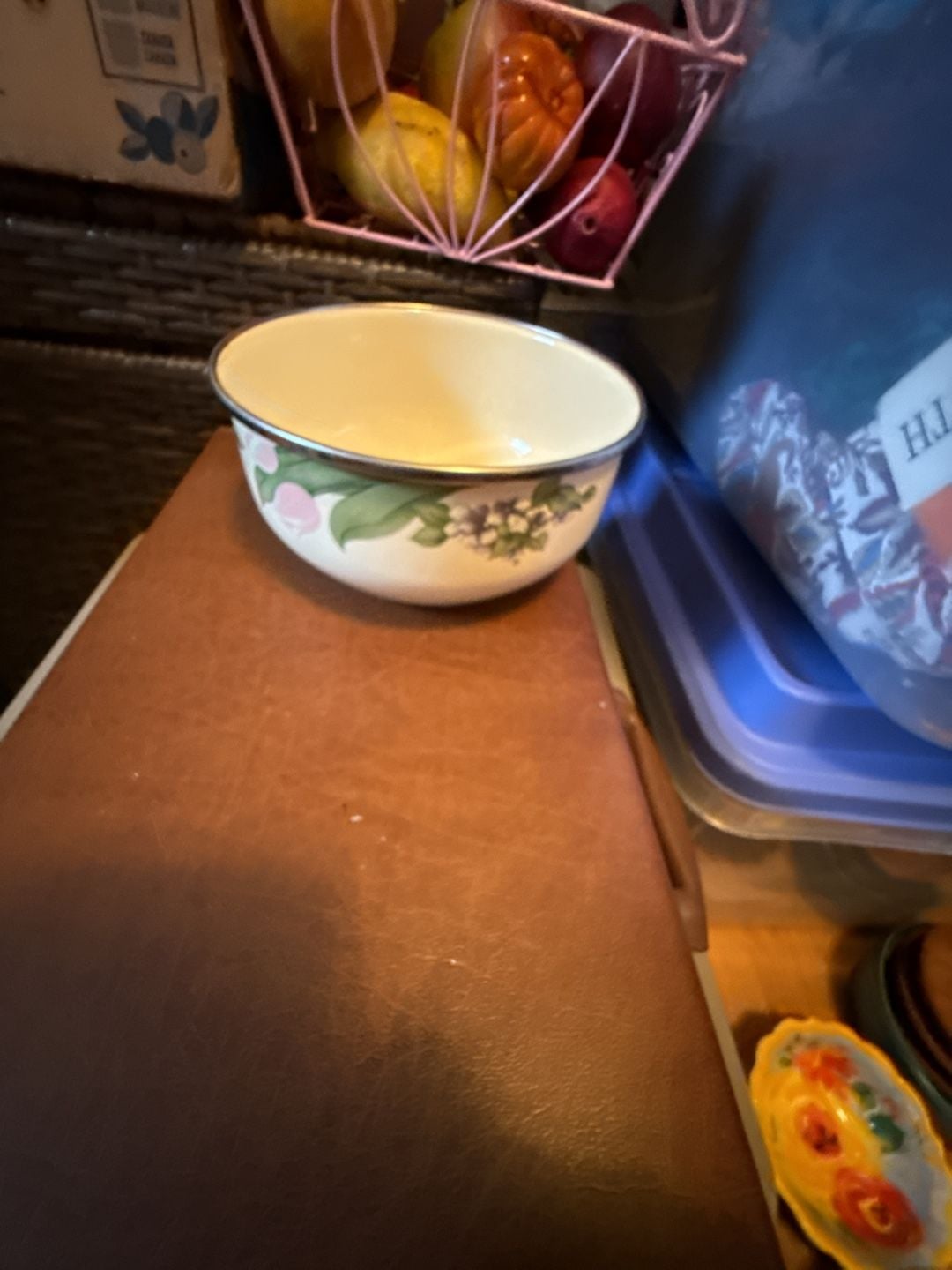 Franciscan Desert Rose Earthenware Floral Bowl 2