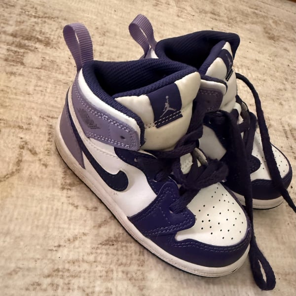 Jordan Air Jordan TD Size 8C Purplt