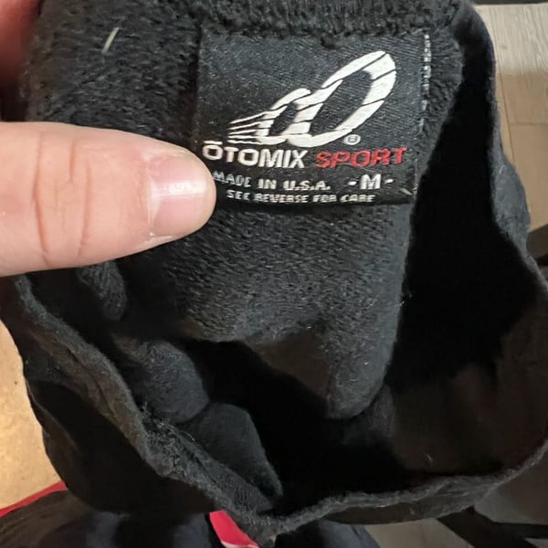 Otomix Sport Bodybuilding Shirt Size M Black Raw Edge