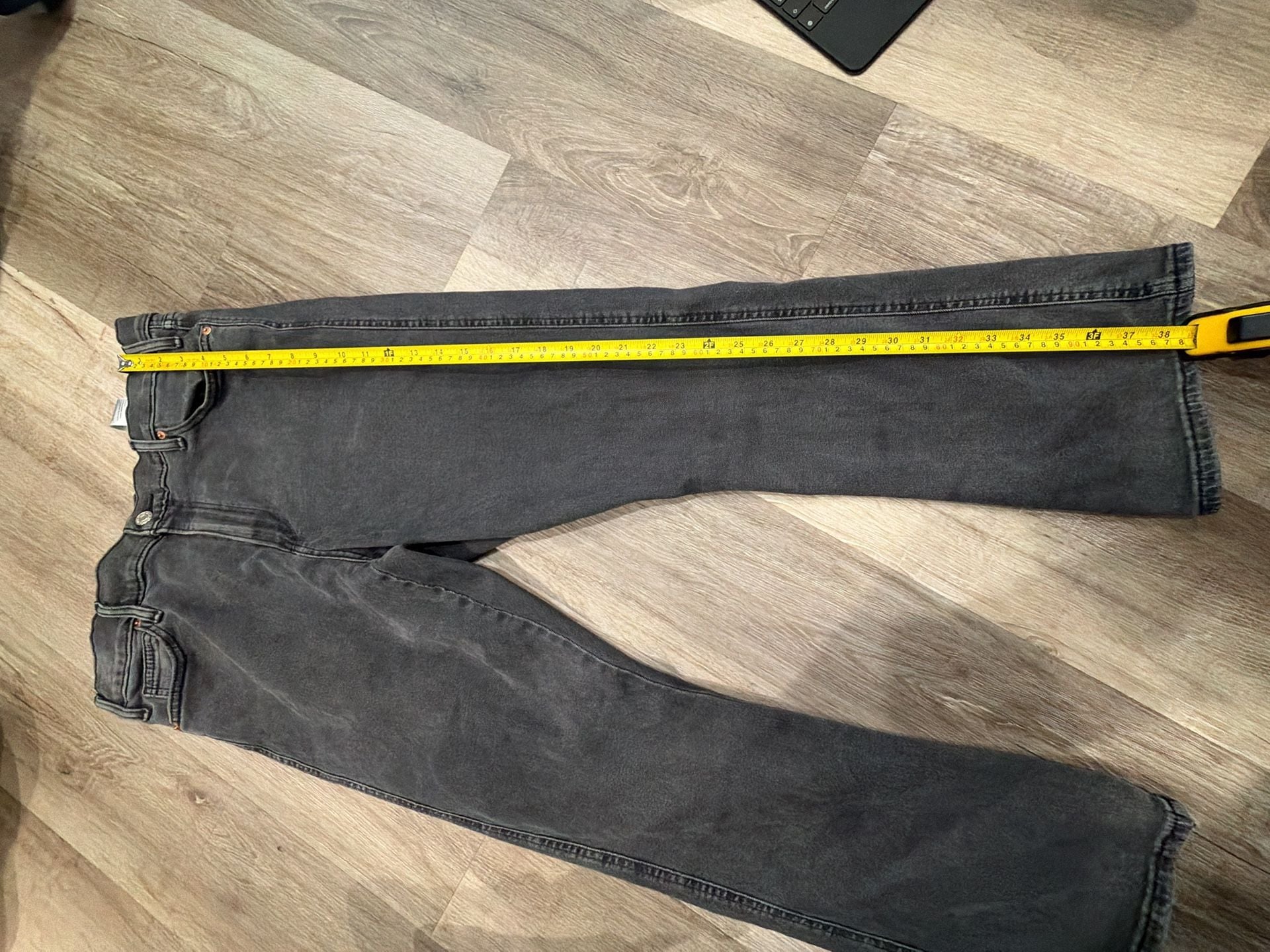 Signature by Levi Strauss & Co. Heritage High-Rise Kick Boot Jeans Black 7