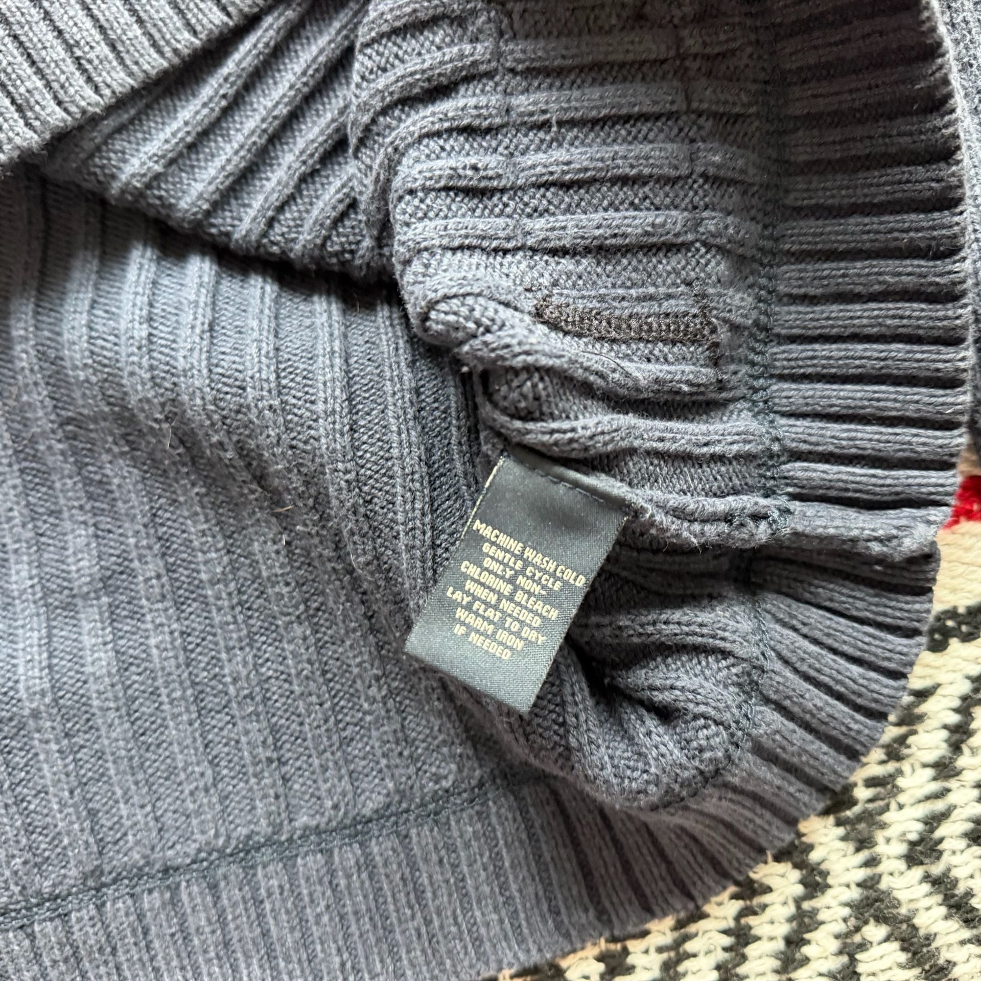 Vintage Ralph Lauren Ribbed Knit Sweater - Polo Jeans Co. Sz M/L 7
