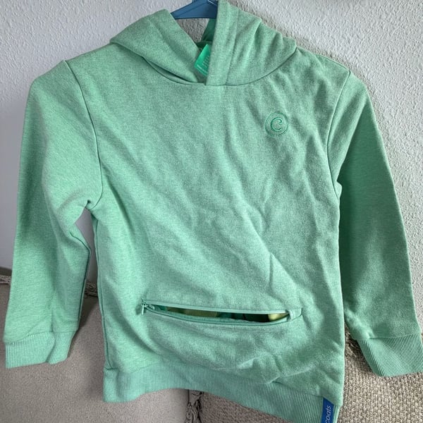 Cubcoats Dinosaur Transformer Hoodie Green