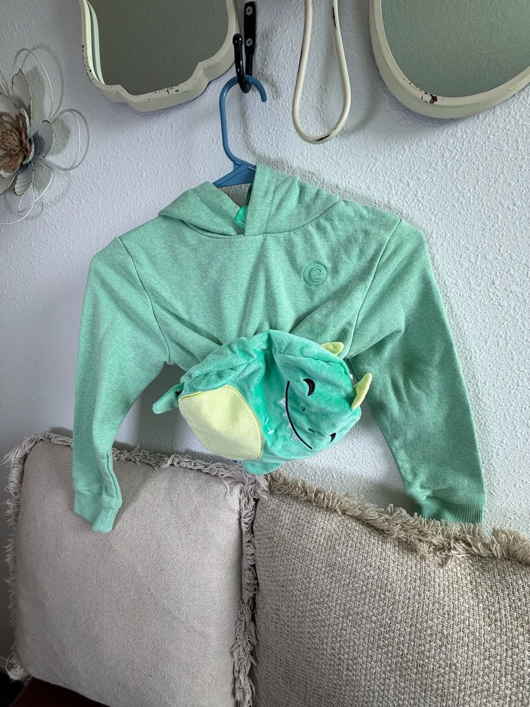 Cubcoats Dinosaur Transformer Hoodie Green 7
