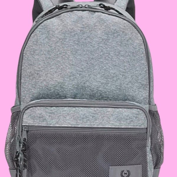 Pink Victoria's Secret Classic Canvas Backpack OS