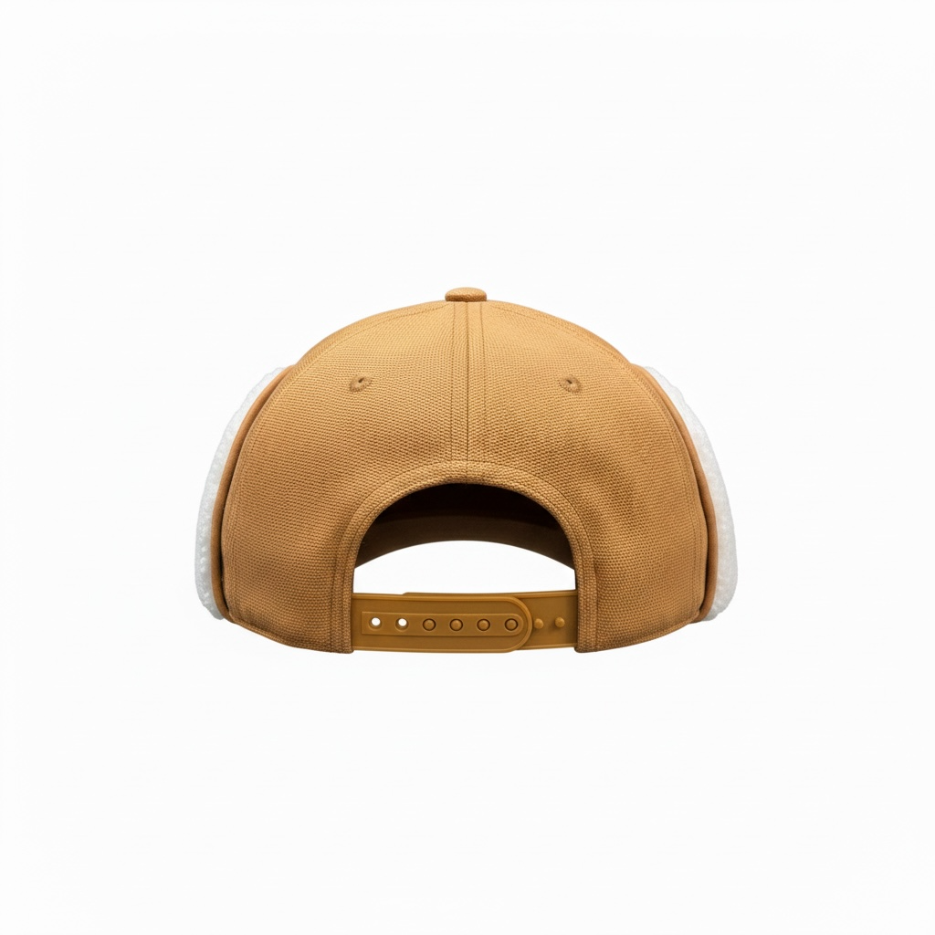 Smokey Bear Sherpa Snapback Hat Tan (NWT) 4