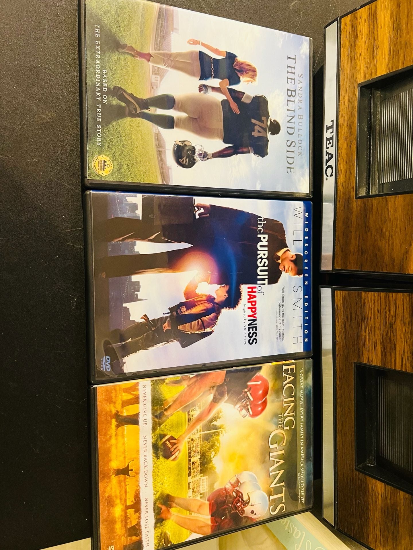 Inspirational True Story DVD Lot - Blind Side, Pursuit Happyness, Facing Giants 1