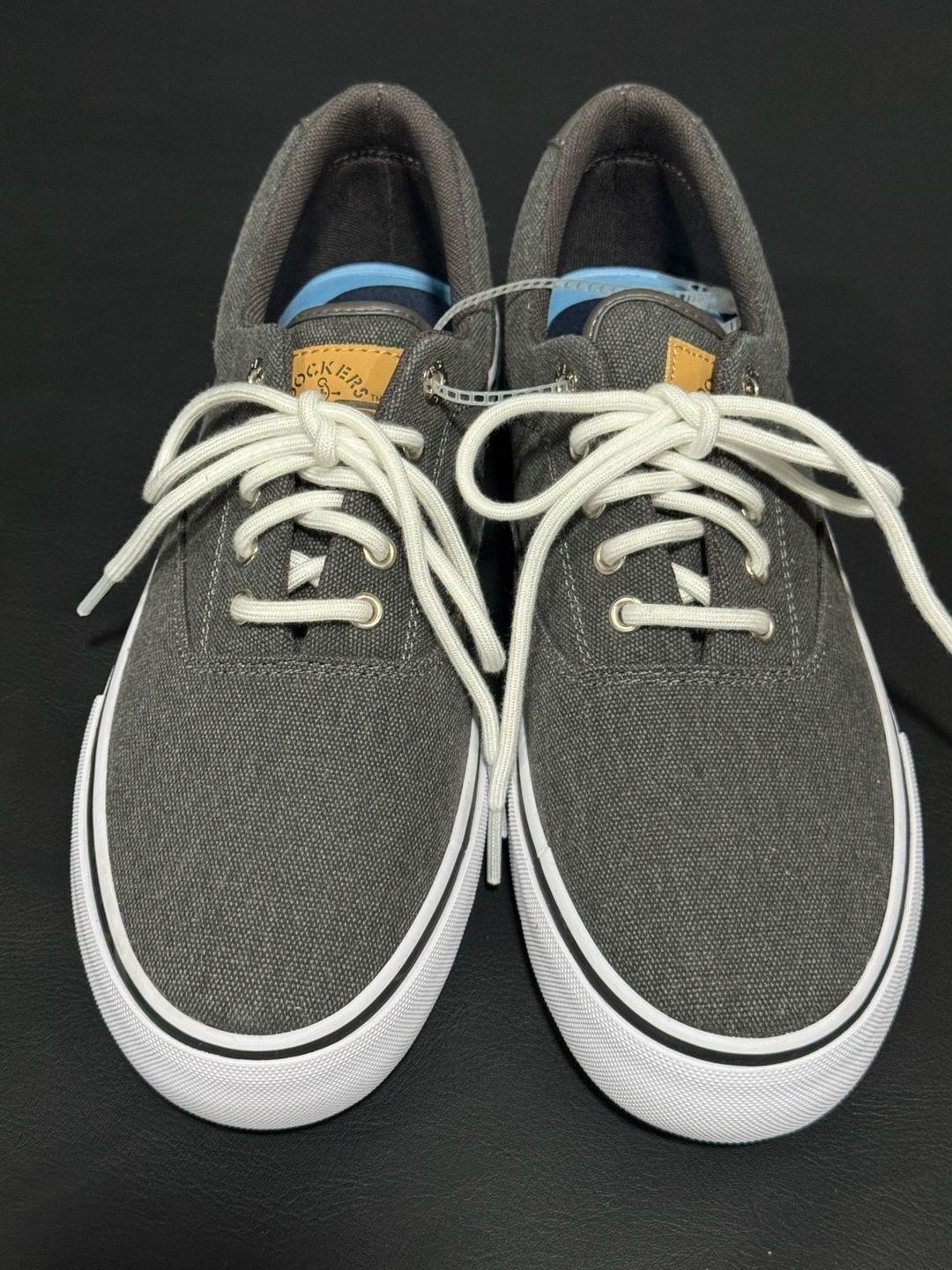 Dockers Sneakers Size 8M Grey Canvas Casual Shoes 3