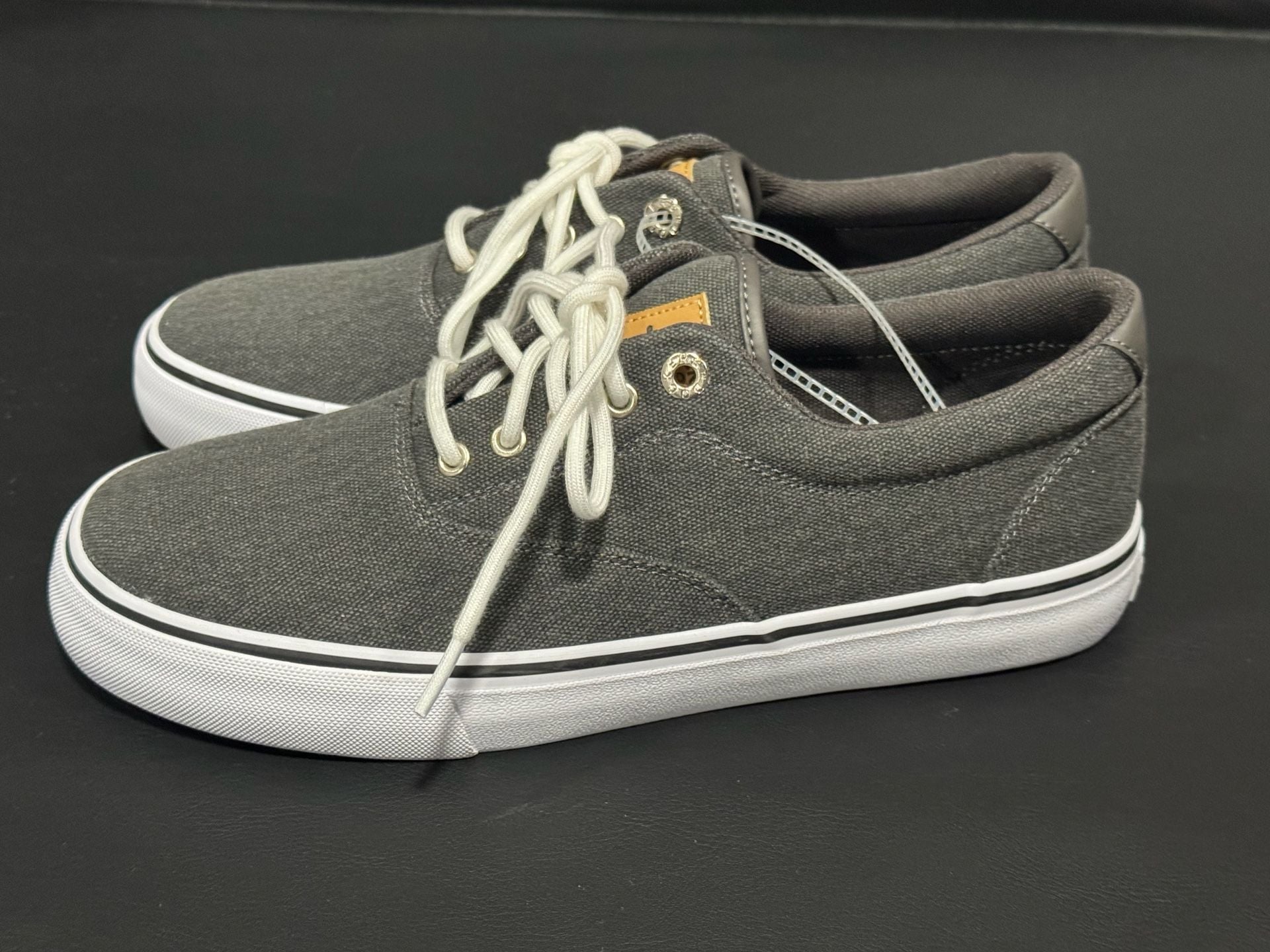 Dockers Sneakers Size 8M Grey Canvas Casual Shoes 4
