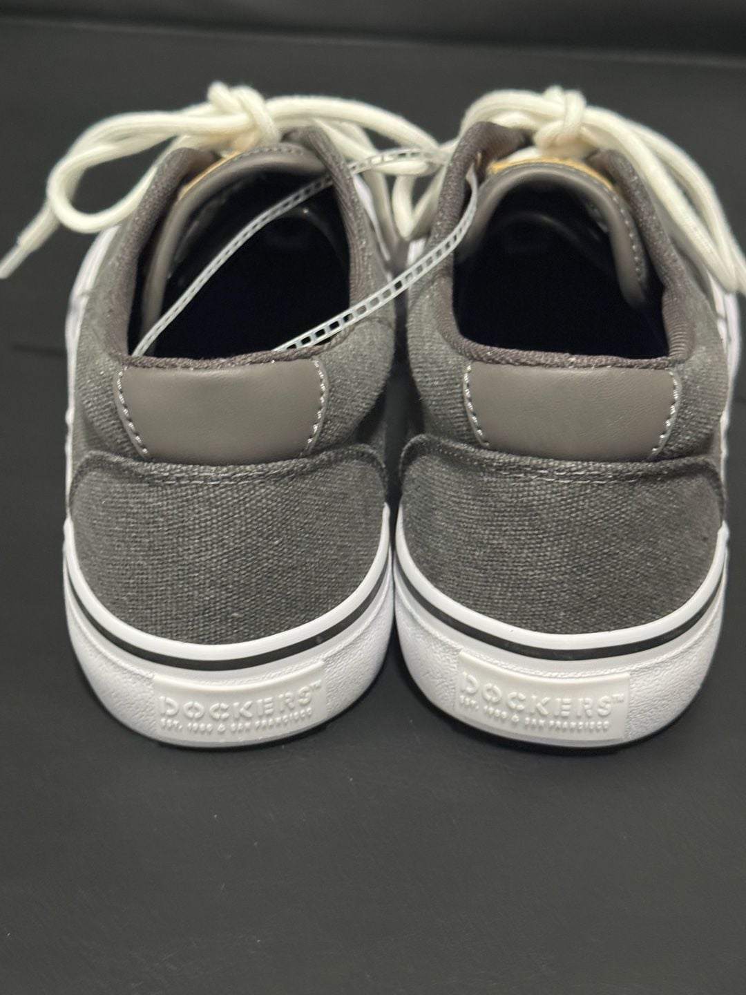 Dockers Sneakers Size 8M Grey Canvas Casual Shoes 5
