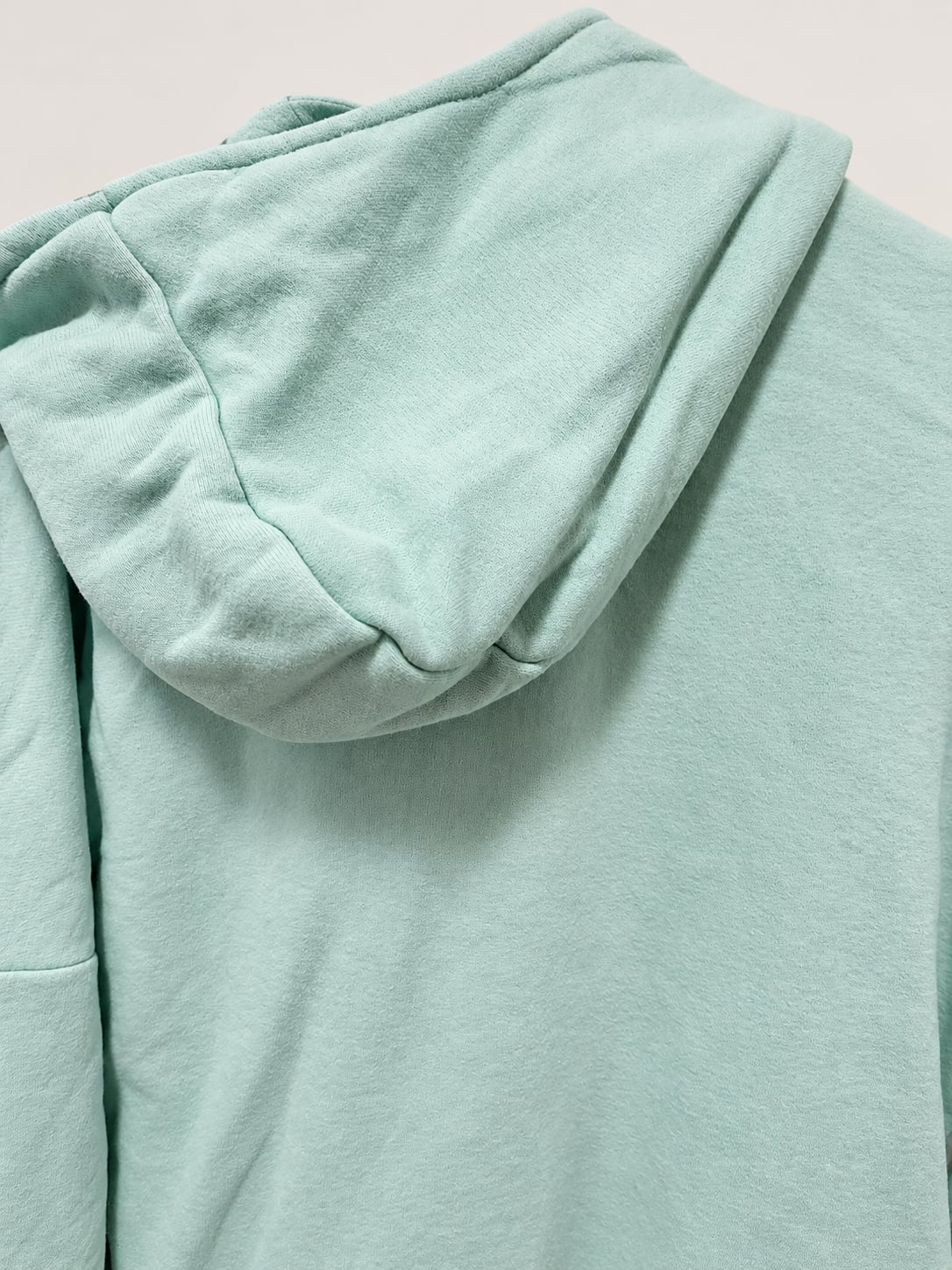 Adidas Originals Girls Youth L 13-14 Mint Green Trefoil Side Snap Hoodie 8