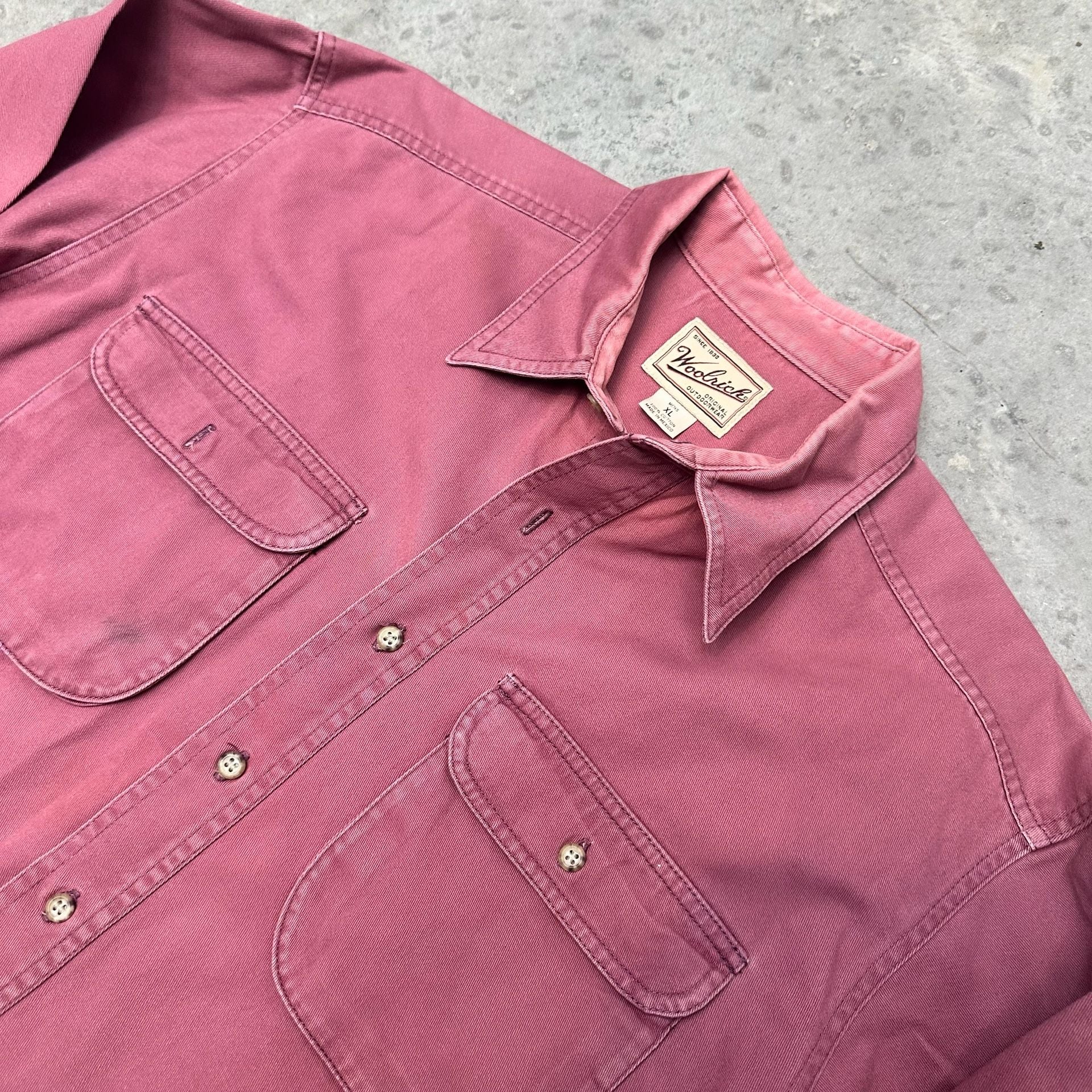Heavyweight Vintage Woolrich Button-Down Shirt - XL 3